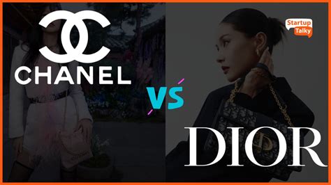 difference between chanel and dior.